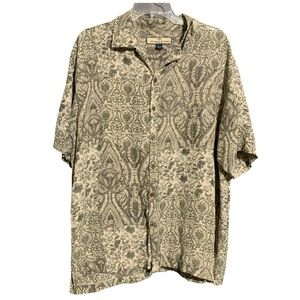 Tommy Bahama Green Casual Button Down Shirt